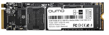 Твердотельный накопитель (SSD) QUMO M.2 SSD 512GB QM Novation Q3DT-512GHHS-NM2