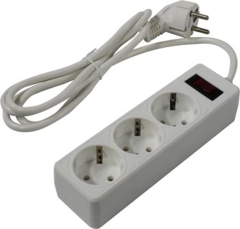 Сетевой фильтр 5bites <SP3W-518> White <1.8м> ( 3 розетки )