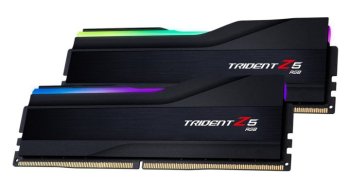 Оперативная память DDR5 G.SKILL TRIDENT Z5 RGB 32GB (2x16GB) 7600MHz CL36 (36-46-46-121) 1.4V / F5-7600J3646G16GX2-TZ5RK / Black