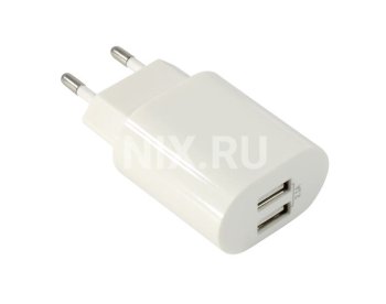 Зарядка USB-устройств Defender UPC-24 <83679> USB (Вых.DC5V, 2xUSB, кабель USB-C)