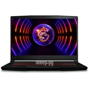 Ноутбук MSI Thin GF63 12UCX-1048XRU Black 9S7-16R821-1048 (Intel Core i5-12450H 3.3 GHz/8192Mb/256Gb SSD/nVidia GeForce RTX 2050 4096Mb/Wi-Fi/Bluetoot