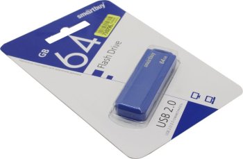 Накопитель USB SmartBuy Lara <SB4GBLara-B> USB2.0 Flash Drive 4Gb (RTL)