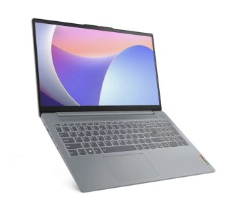 Ноутбук 15.6" Lenovo IdeaPad Slim 3 15IAH8, Intel Core i5-12450H (3.3 ГГц), RAM 16 ГБ, SSD 1024 ГБ, Intel UHD Graphics, DOS (83ER001URK)