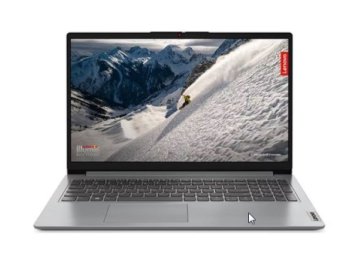 Ноутбук 15.6" FHD LENOVO IdeaPad 1 grey (Core i5 1235U/8Gb/256Gb SSD/VGA int/noOS) (82QD00ASRK)