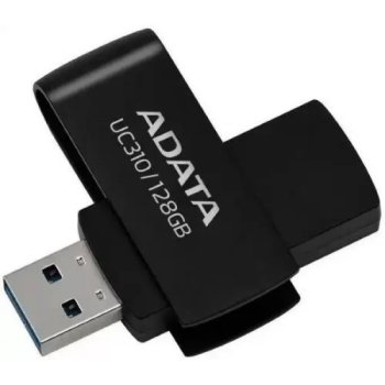 Накопитель USB A-DATA 128GB <UC310-128G-RBK> UC310, USB 3.2, черный