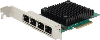 Orient <XWT-RTL8125L4PE4> (RTL) PCI-Ex4 4xUTP 2.5Gbps