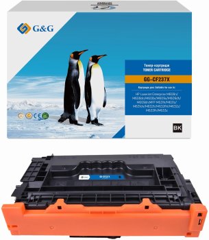 Картридж G&G GG-CF237X черный (25000стр.) для HP LJ M608n/M608dn/M609x/M631h/M631z/M632h