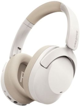 Наушники с микрофоном мониторные Creative Zen Hybrid 2 1.2м бежевый беспроводные bluetooth оголовье (51EF1140AA000)