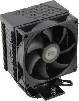 Вентилятор PCCooler R400 S115X/1200/1700/AM4/AM5 (TDP 180W, 90mm Non LED Fan, 4 тепловые трубки 6мм, 650-2200RPM, 28,3dBa)