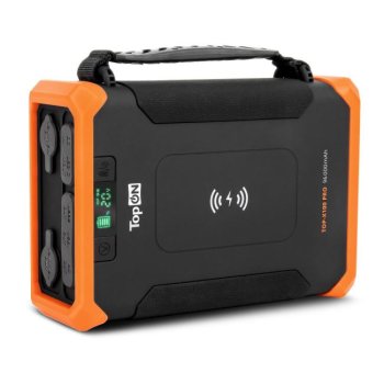 Портативный аккумулятор TopON TOP-X100 PRO <103098> (2xUSB, USB-C, 2 авторозетки, 96000mAh, 180W, LiFePO4)