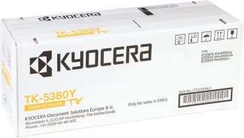 Картридж Kyocera TK-5380Y 1T02Z0ANL0 желтый (10000стр.) для PA4000cx/MA4000cix/MA4000cifx