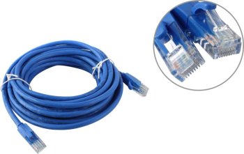 Кабель UTP Vention <IBELJ> Patch Cord UTP кат.6 5м, синий