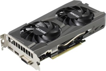 Видеокарта 8Gb <PCI-E> GDDR6 Inno3D <N30502-08D6X-1711VA41> (RTL) DVI+HDMI+DP <GeForce RTX3050>