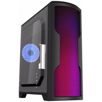 Корпус GameMax MATRIX G562 без БП (Midi Tower, ATX, Черн., full RGB прогр. фронт. панель, USB 3.0)