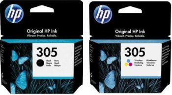 Картридж HP 6ZD17AE 305 струйный, набор черный и цветной (120/100 стр)