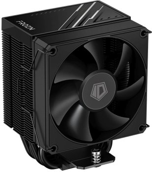 Вентилятор ID-Cooling <ID-CPU-FROZN-A400-BLACK> (4пин, 115X/1200/1700/AM4/AM5, 25.8дБ, 600-2200об/мин, Al+тепл.трубки)