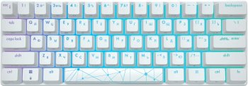 Клавиатура GMNG GG-KB505XW механическая белый USB беспроводная BT/Radio for gamer LED (1910522)