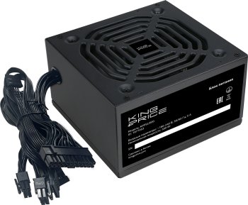 Блок питания KingPrice ATX 500W KPPSU500 (20+4pin) 120mm fan 4xSATA RTL