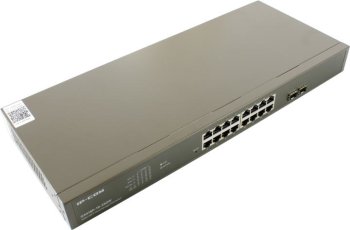 Коммутатор [NEW] IP-COM <G3318P-16-250W> управляемый (16UTP 1000Mbps PoE + 2 SFP)