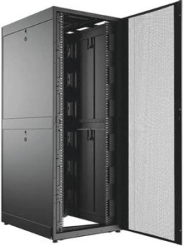 Шкаф серверный C3 Solutions (C3.RF4802) напольный 48U 600x1200мм 2 бок.пан. направл.под закл.гайки 1400кг черный 150кг 2249мм сталь