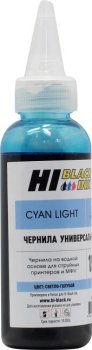 [NEW] Чернила универсальные Hi-Black <40020081> Cyan Light тип E (100мл)