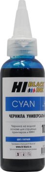 [NEW] Чернила универсальные Hi-Black <40020302> Cyan тип H (100мл)
