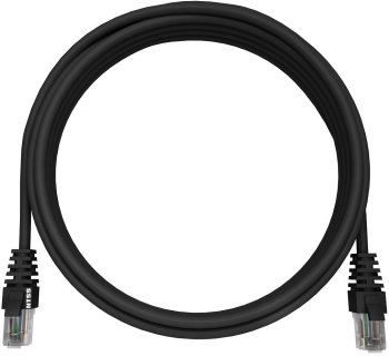 Кабель UTP NTSS NTSS-PC-UTP-RJ45-5e-0.5-LSZH-BL NTSS-PC-UTP-RJ45-5E-0.5-LSZH UTP RJ-45 вил.-вилка RJ-45 кат.5E 0.5м черный LSZH (уп.:1шт) 26AWG