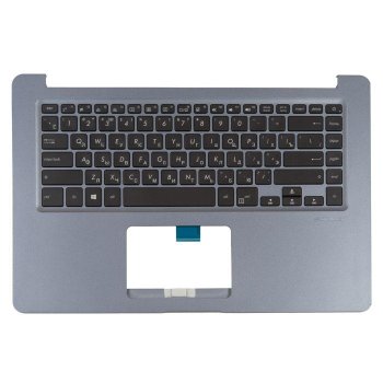 Клавиатура в сборе с топкейсом для ноутбука Asus X510UN-1B с подсветкой 90NB0GS5-R30490