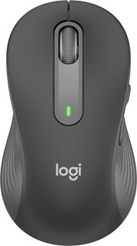 Мышь беспроводная Logitech M650 L графитовый оптическая (4000dpi) BT/Radio USB (4but)