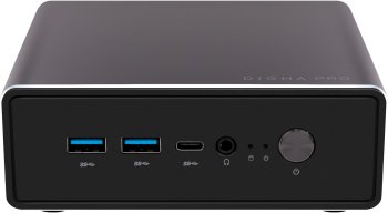 Мини компьютер Digma Pro Minimax U1 i3 1215U (1.2) 8Gb SSD256Gb UHDG noOS GbitEth WiFi BT 60W темно-серый/черный (DPP3-8CXN01)