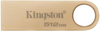 Накопитель USB Kingston 512GB DataTraveler SE9 DTSE9G3/512GB USB3.0 золотистый