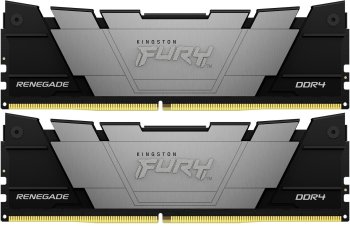 Оперативная память Kingston Fury Renegade <KF432C16RB2K2/16> DDR4 DIMM 16Gb KIT 2*8Gb <PC4-25600> CL16