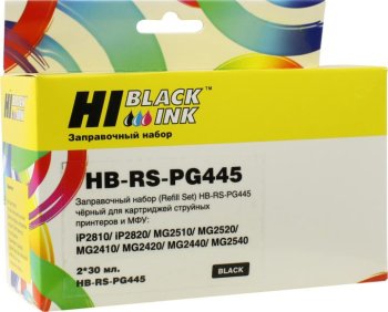 [NEW] Заправочный набор Hi-Black HB-RS-PG445 для Canon Pixma MG2440/MG2540