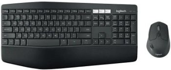 Комплект клавиатура + мышь Logitech MK850 Performance клав:черный мышь:черный USB slim Multimedia (920-008226)