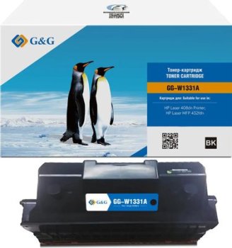 Картридж G&G GG-W1331A W1331A черный (5000стр.) для HP Laser 408dn/MFP 432fdn