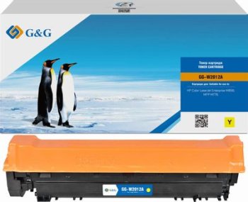 Картридж G&G GG-W2012A W2012A(659A) желтый (13000стр.) для HP CLJ Ent M856/MFP M776