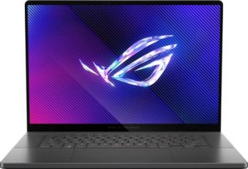 Ноутбук Asus ROG Zephyrus G16 GU605MI-QR189 Core Ultra 7 155H 32Gb SSD1Tb NVIDIA GeForce RTX4070 8Gb 16" OLED 2.5K (2560x1600) noOS grey WiFi BT Cam (