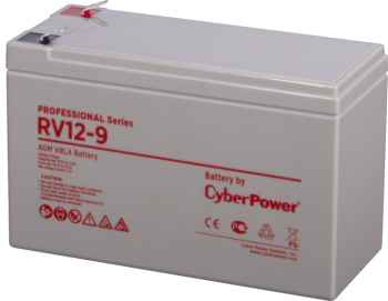 Аккумулятор для ИБП CyberPower RV12-9 (12V, 9 Ah)
