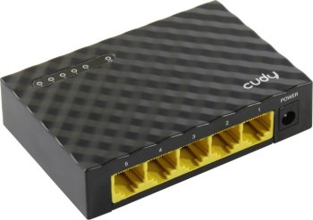Коммутатор [NEW] CUDY <GS105D> Gigabit (5UTP 1000Mbps)