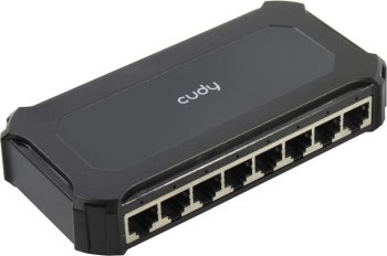 Коммутатор [NEW] CUDY <GS108D> Gigabit (8UTP 1000Mbps)