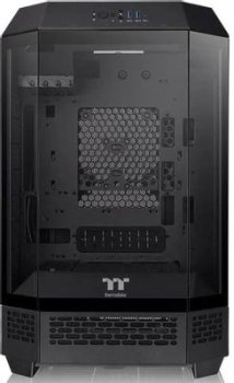 Корпус Thermaltake The Tower 300 Black черный без БП miniITX 8x120mm 6x140mm 2xUSB3.0 audio bott PSU