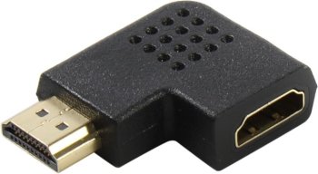 Переходник Orient <C475> HDMI 19M <-> HDMI 19F, Г-образный коннектор (вправо)