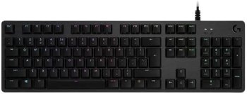 Клавиатура Logitech G512 Red Linear механическая черный USB Multimedia for gamer LED (920-009374)