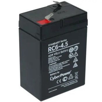 Аккумулятор для ИБП CyberPower ная батарея RC 6-4.5 6V/4.5Ah