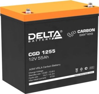 Аккумулятор для ИБП Delta CGD 1255 12В 55Ач