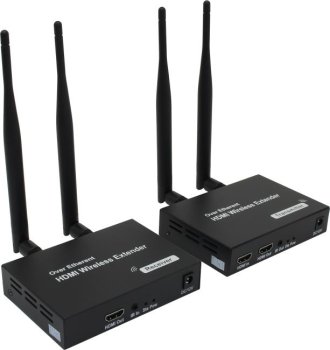 Беспроводной адаптер аудио\видеосигнала Orient <VE057> WiFi HDMI Extender (HDMI 19M-> WiFi -> HDMI 19M, до 200м)