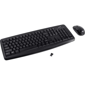 Комплект клавиатура + мышь беспроводной Genius Smart KM-8100 black (31340004416)