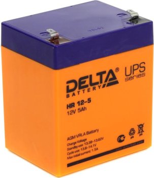 Аккумулятор для ИБП Delta HR 12-5 (12V, 5Ah)
