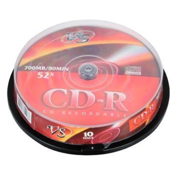 Диск CD-R VS 80 52x CB/10 (VSCDRCB1001)