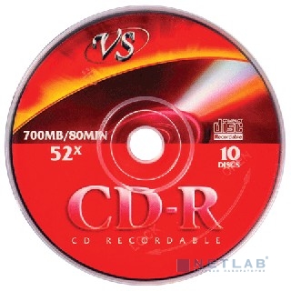 Диск CD-R VS 80 52x конверт/5 (VSCDRK501)